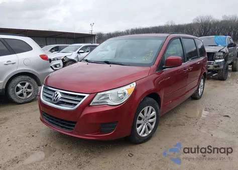 2012 Volkswagen Routan Se from USA, damaged, VIN 2C4RVABGXCR355342